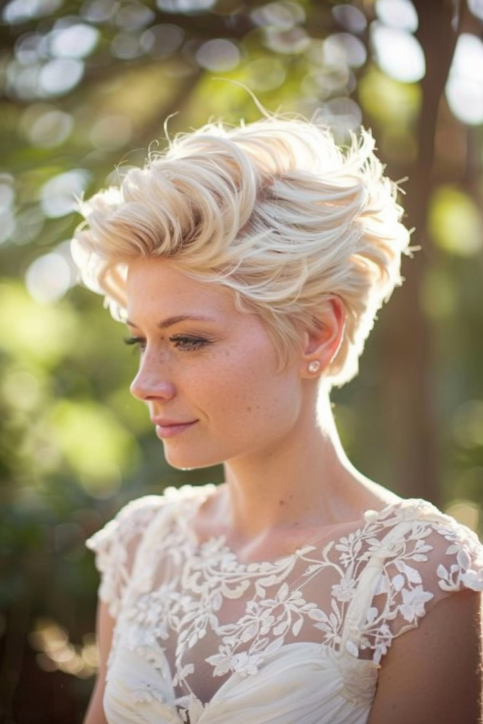  70+ Wedding Hairstyles For Short Hair