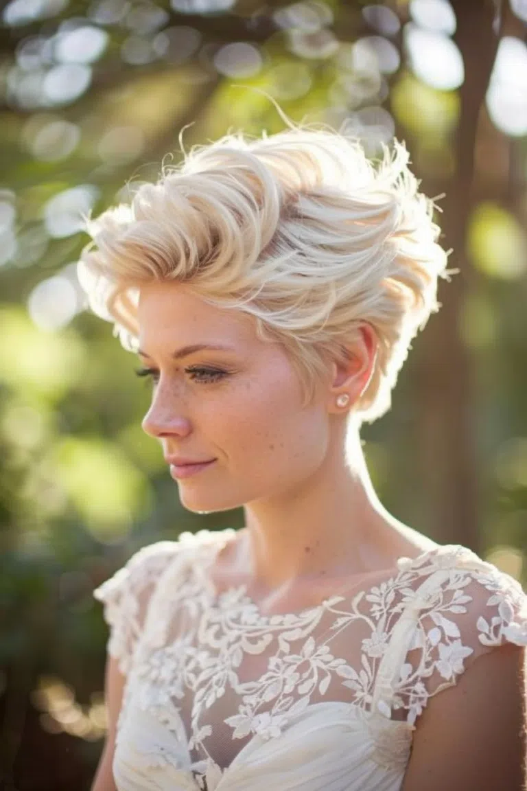  70+ Wedding Hairstyles For Short Hair