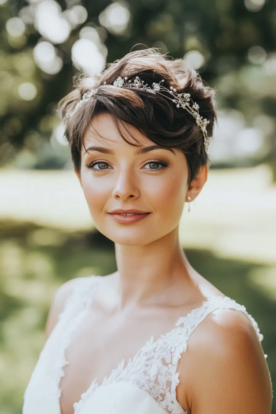  30+ Bridal Hair Ideas for Short Hair