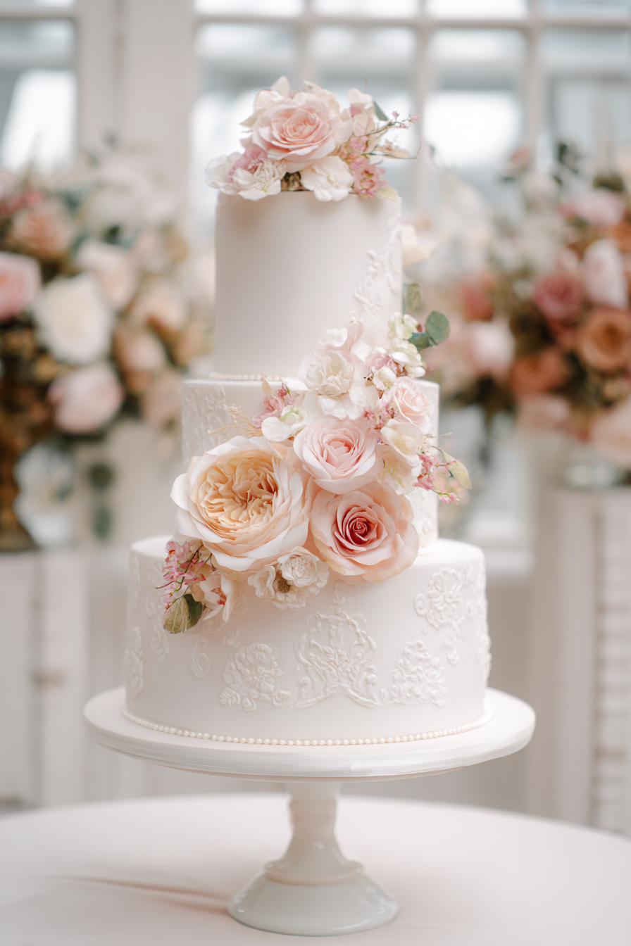 35+ Vintage Wedding Cake Designs