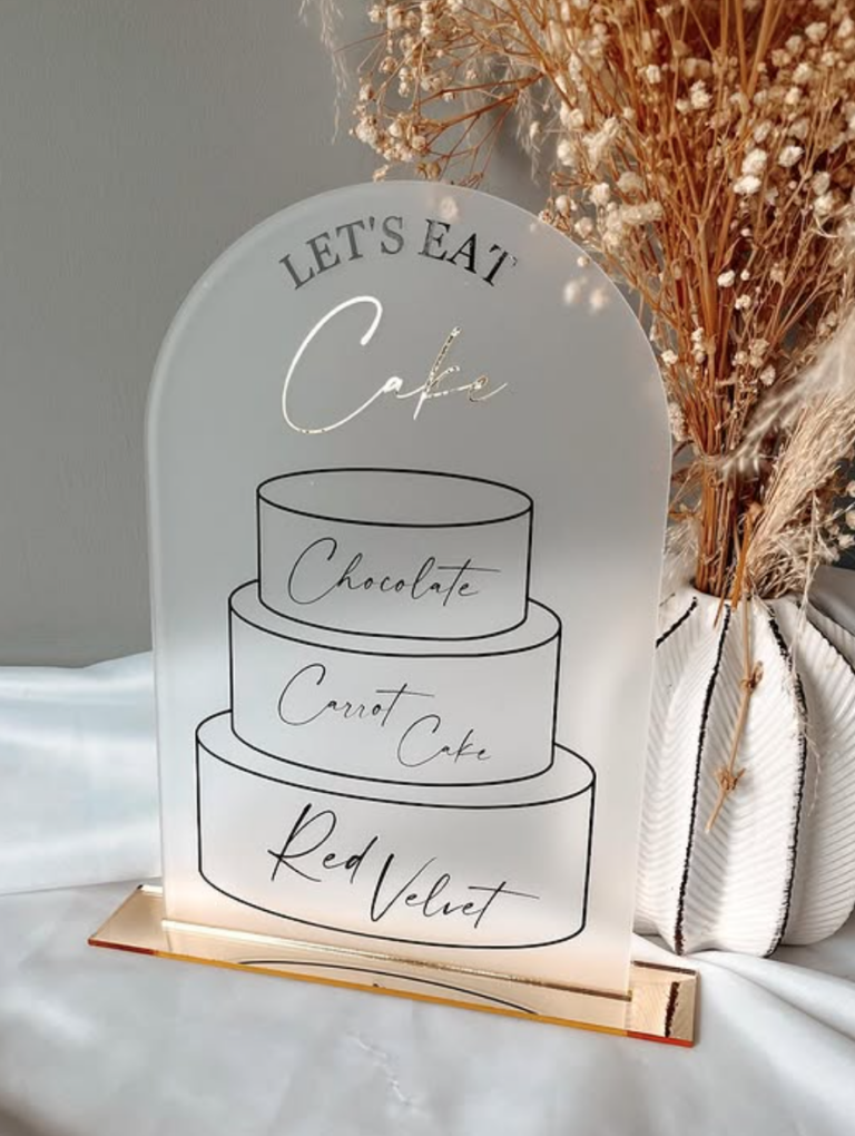 14 Wedding Dessert Table Signage Ideas